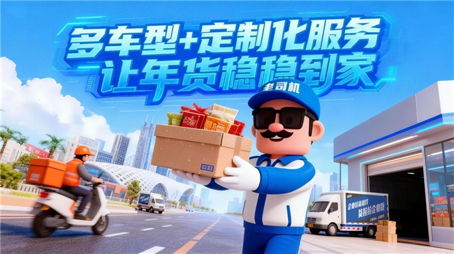 货拉拉企业版“快稳”运力，让年货“早一步”到家